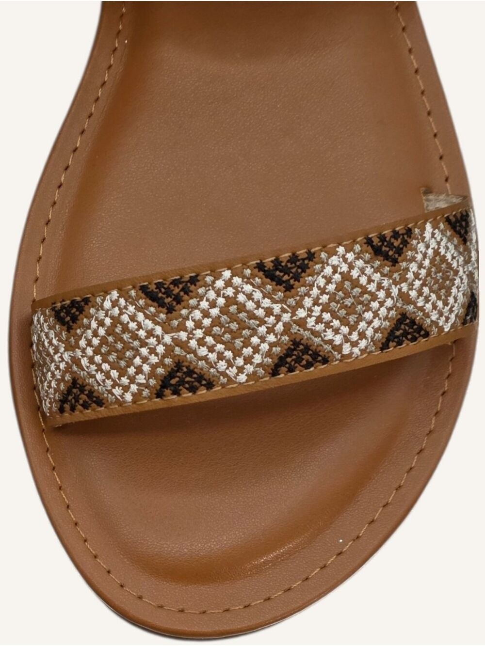Grace & Lace Embroidered Sandals Sz 10 Coastal Chic Resortwear NWT - Picture 7 of 11